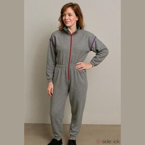 Vintage David Brow Neiman Marcus Casual 80s Stranger Things Jumpsuit Jogger